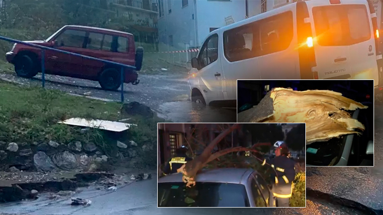 Σοβαρά προβλήματα από την κακοκαιρία σε Θεσσαλονίκη και Πιερία