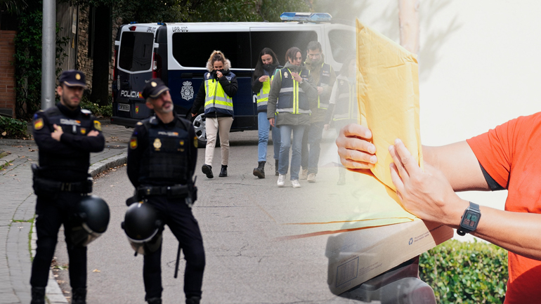 Μπαράζ παγιδευμένων επιστολών στην Ισπανία