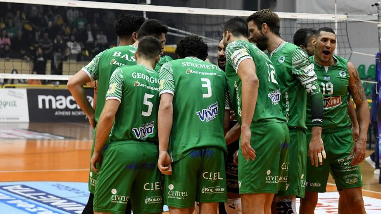 Βόλεϊ – Challenge Cup Ανδρών: «Καθαρή» νίκη στη Νορβηγία για τον Παναθηναϊκό, 3-0 τη Βίκινγκ Μπέργκεν