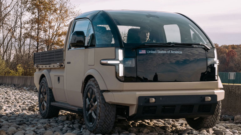 Το νέο ηλεκτρικό όχημα του αμερικανικού στρατού για ειδικές αποστολές