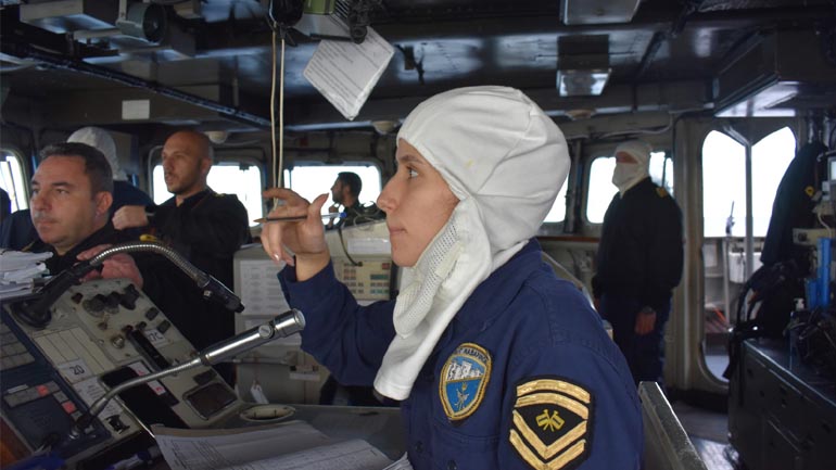 Ο αρχηγός ΓΕΝ στην άσκηση του Πολεμικού Ναυτικού «ΑΣΤΡΑΠΗ 4/22»