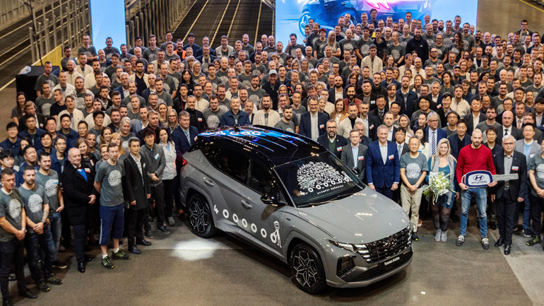 Την παραγωγή 4.000.000 οχημάτων γιόρτασε η Hyundai Motor Manufacturing Czech