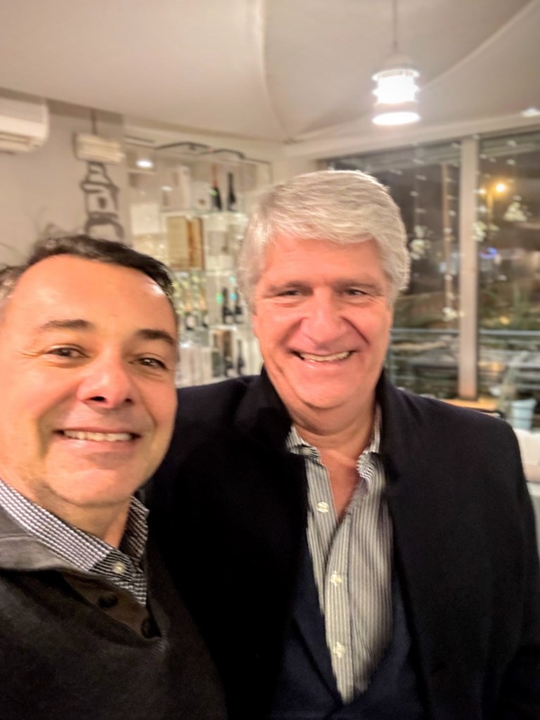 Jorge Viegas και Δημήτρης Διατσίδης, λίγο μετά τις εκλογές της FIM