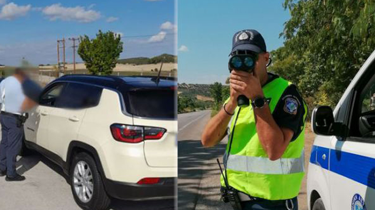 Λαμία: Τον σταμάτησαν για υπερβολική ταχύτητα και έγινε χαμός