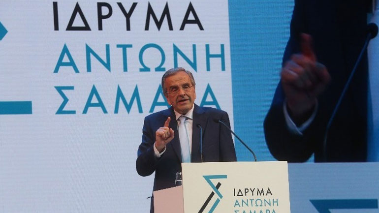 Αντώνης Σαμαράς: Είμαστε η παράταξη που εγγυάται την πολιτική σταθερότητα