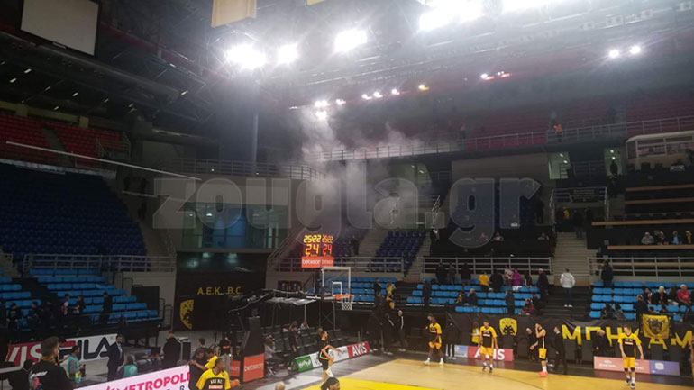 Επεισόδια μεταξύ των οπαδών της ΑΕΚ και της Ρέτζιο Εμίλια στα Λιόσια