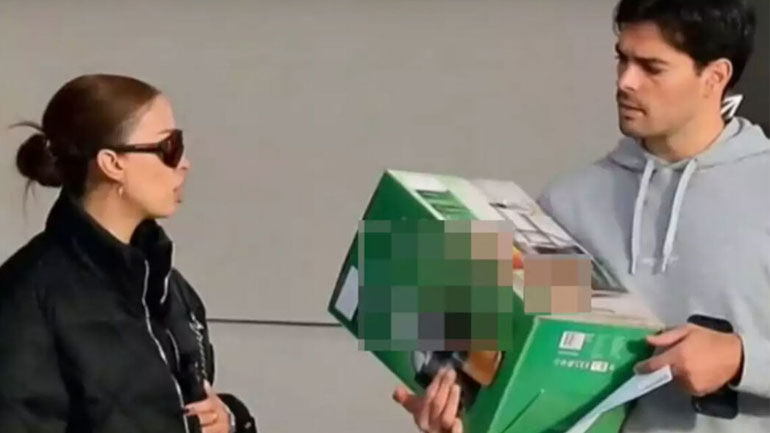 Ελένη Φουρέιρα – Αλμπέρτο Μποτία: Χριστουγεννιάτικα ψώνια λίγο πριν γίνουν γονείς