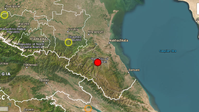 Σεισμός 5,5 ρίχτερ στoν Ρωσικό Καύκασο