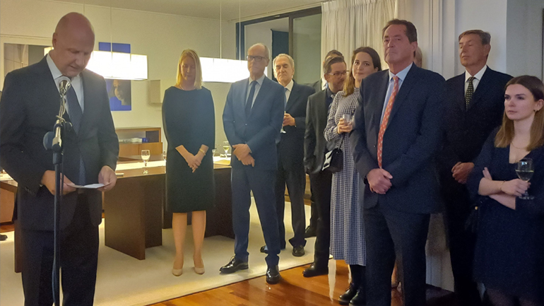 Γ. Γκούσταφσον : Ο στενότερος διμερής διάλογος μεταξύ Ελλάδας-Φινλανδίας θα συνεχιστεί και στο μέλλον