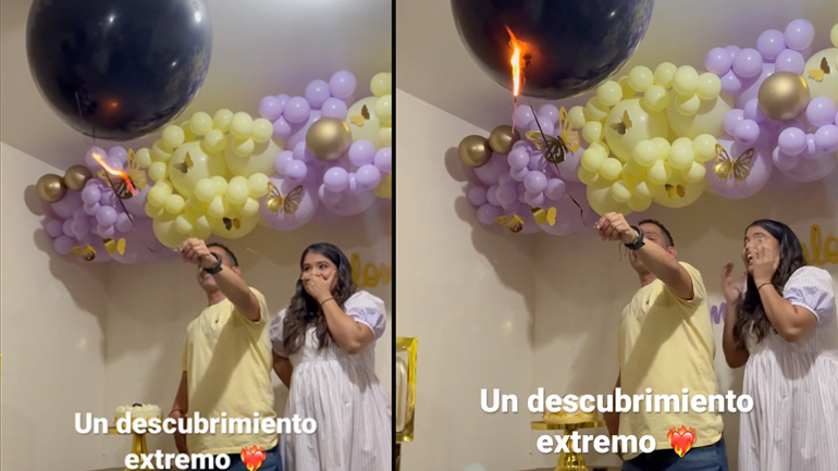 Πάρτι αποκάλυψης του φύλου ενός μωρού -fail