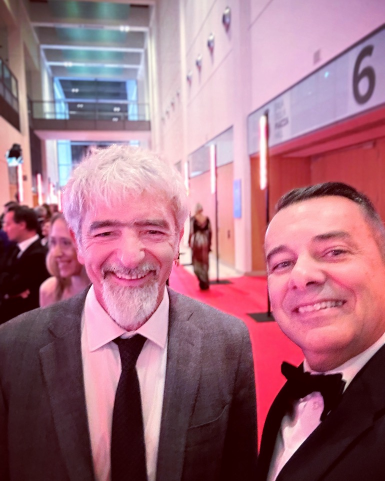 O Gigi Dal'Igna είχε εποικοδομητική συζήτηση με τον Δημήτρη Διατσίδη στην Απονομή της FIM