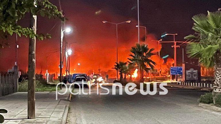 Επεισόδια με Ρομά στα Λεχαινά – Φωτιές στην Ε.Ο. Πατρών – Πύργου