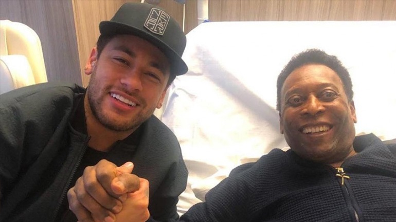 Βραζιλία: Ο Πελέ συνεχάρη τον Νεϊμάρ για το ρεκόρ