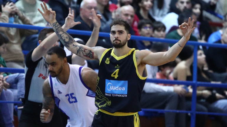 Νίκη με ανατροπή για τον Άρη, 97-90 τον Ιωνικό στην παράταση