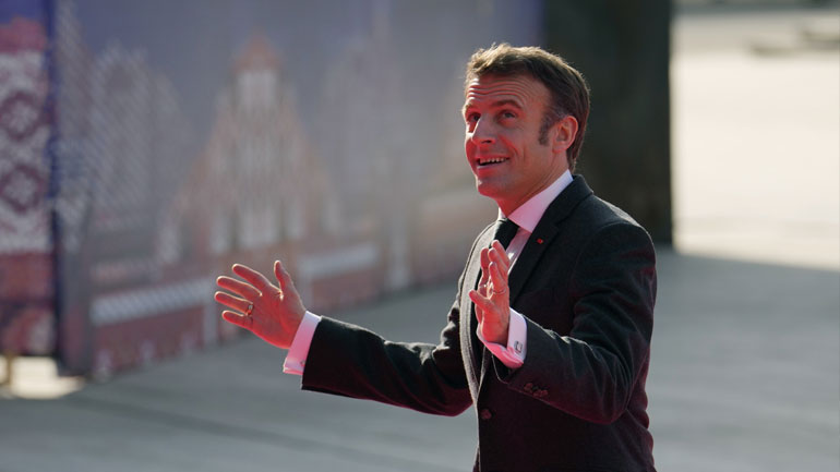 Μακρόν για την Εθνική Γαλλίας: «Μόνο δύο βήματα»…