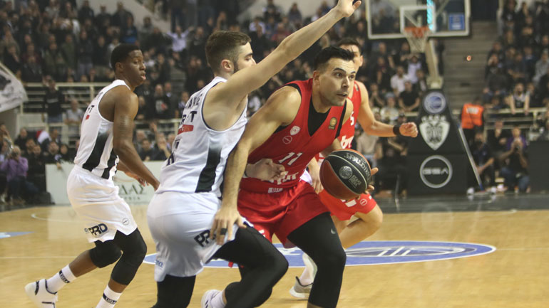 Μπάσκετ: Έκανε περίπατο στη Θεσσαλονίκη ο Ολυμπιακός, 88-68 τον ΠΑΟΚ