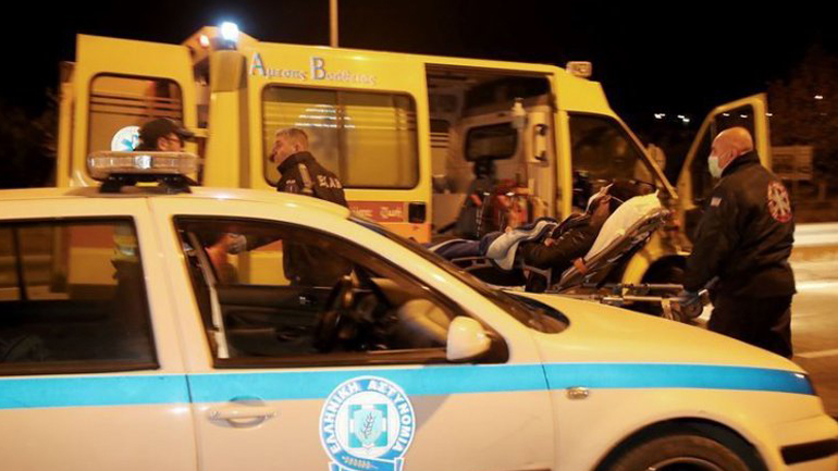 Καβάλα: Τροχαίο ατύχημα με πολλούς τραυματίες στη Νέα Καρβάλη