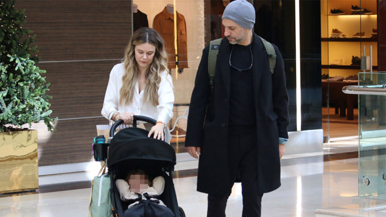 Γιώργος Χρανιώτης – Γεωργία Αβασκαντήρα: Για χριστουγεννιάτικες αγορές με τον γιο τους