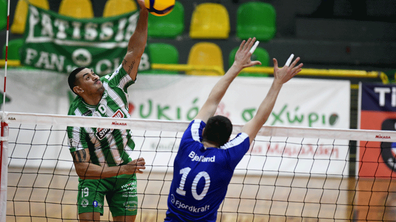 Βόλεϊ: «Περπατώντας» στα προημιτελικά του Challenge Cup ο Παναθηναϊκός