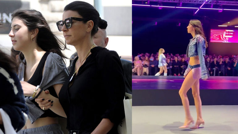 Madwalk 2022: Η κόρη της Μαρίνας Βερνίκου περπάτησε στην πασαρέλα με δημιουργίες της Celia Kritharioti