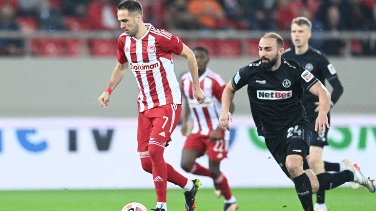 Σόου Μαρσέλο στο 4-1 του Ολυμπιακού κόντρα στον Ατρόμητο