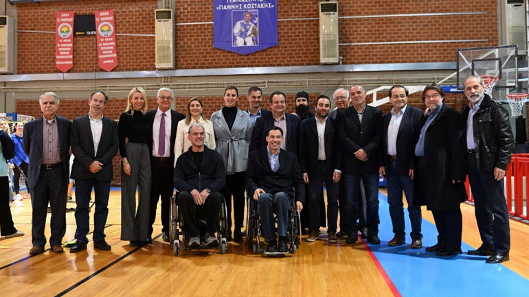 Δήμος Ηλιούπολης: «Γιάννης Κωστάκης» ονομάστηκε το Α’ Κλειστό Γυμναστήριο – Εκδήλωση για τον παραολυμπιονίκη κολυμβητή