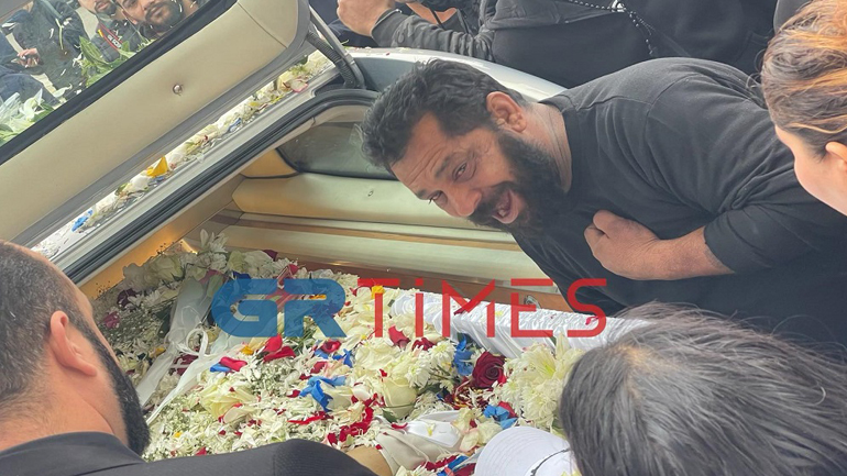 Το τελευταίο «αντίο» στον 16χρονο Κώστα Φραγκούλη