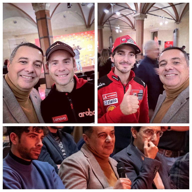 Ο απεσταλμένος μας με τους Παγκόσμιους Πρωταθλητές και στη διάρκεια της συνέντευξης τύπου