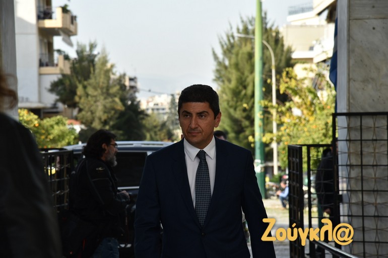 Ο υφυπουργός Αθλητισμού, Λευτέρης Αυγενάκης