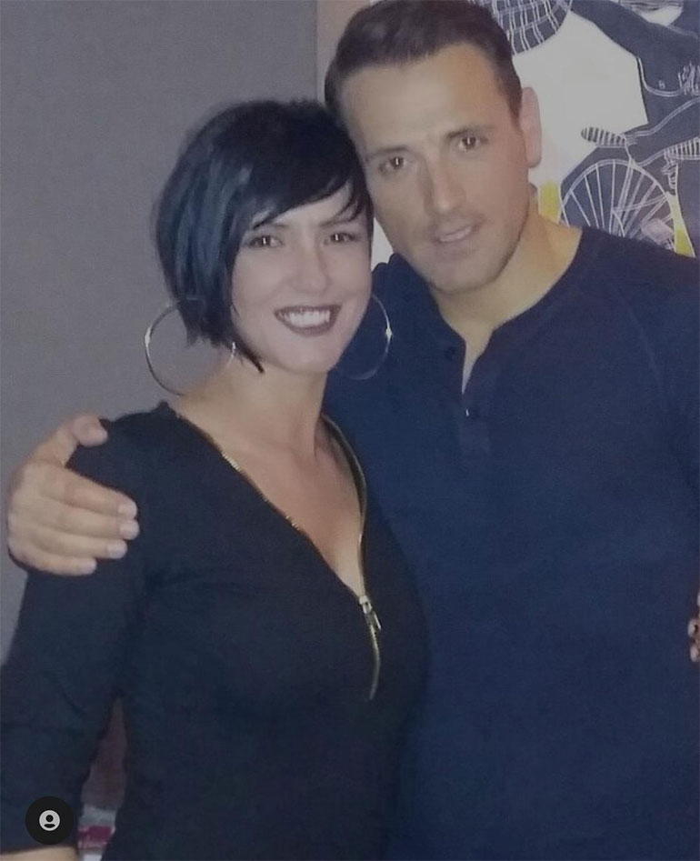 Με τον Νίκο Βέρτη