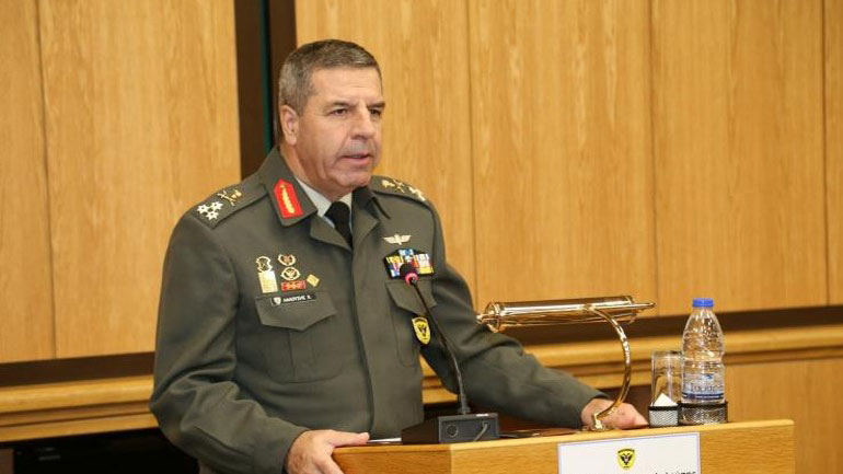 Επίσκεψη του αρχηγού ΓΕΣ στην 80 ΑΔΤΕ «ΚΩΣ» για την ανταλλαγή ευχών ενόψει των εορτών