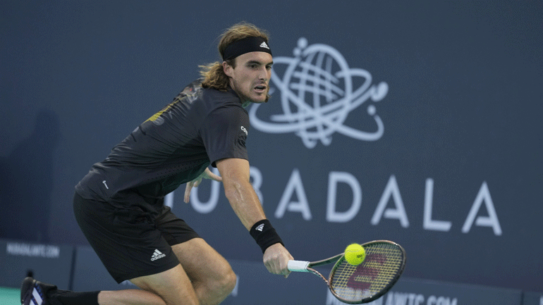 Τουρνουά Άμπου Ντάμπι: Στον τελικό ο Τσιτσιπάς, 2-0 τον Ρουντ