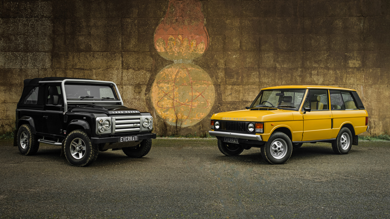 Everrati: Επεκτείνει την γκάμα της στην Land Rover σειρά