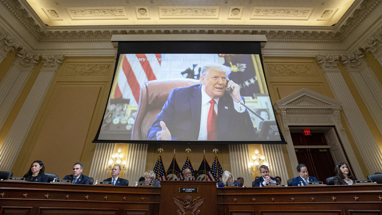 Τραμπ: Το Κογκρέσο επιδιώκει να εμποδίσει την υποψηφιότητά μου για την προεδρία το 2024