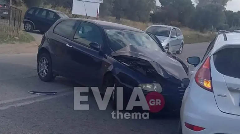 Εύβοια: Δύο τροχαία ατυχήματα στην Ερέτρια