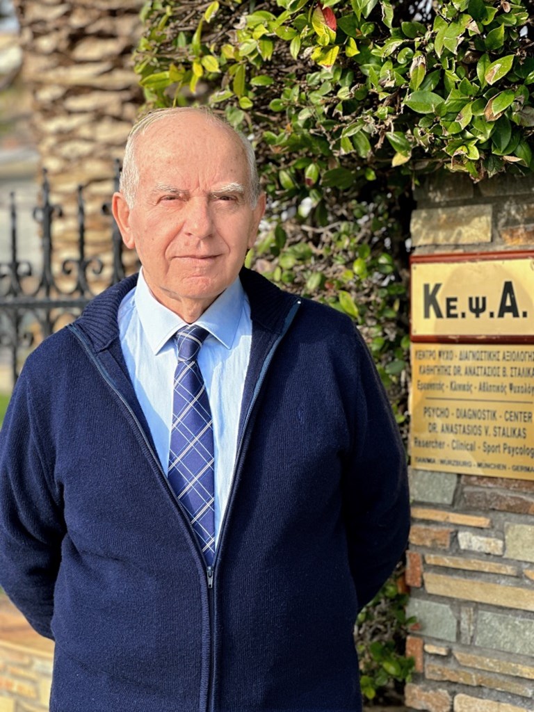 O Ιδρυτής και διευθυντής του ΚΕ.Ψ.Α. Δρ. Αναστάσιος Σταλίκας