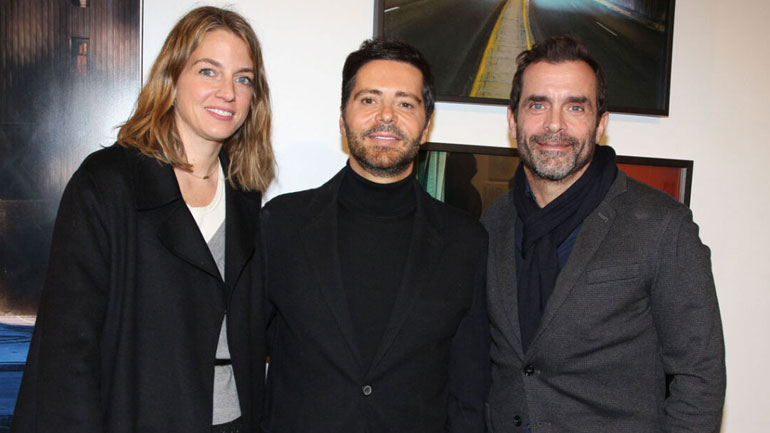 Χρυσή Βαρδινογιάννη-Κωνσταντίνος Μαρκουλάκης: Μαζί στην έκθεση έργων τέχνης του Χρύσανθου Πανά