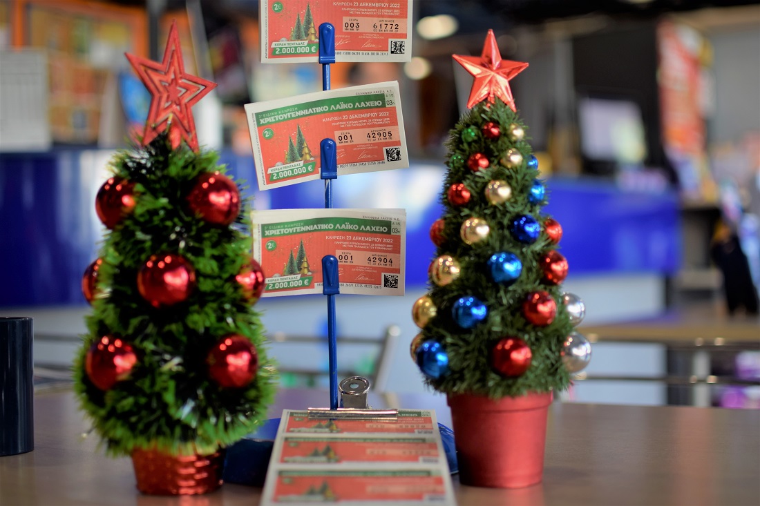 Πλησιάζει η Χριστουγεννιάτικη κλήρωση του Λαϊκού Λαχείου 