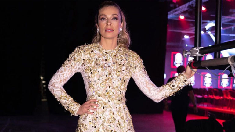 Μαριέττα Χρουσαλά: Με τον σύζυγό της Λέοντα Πατίτσα στο Ντουμπάι μετά το MadWalk