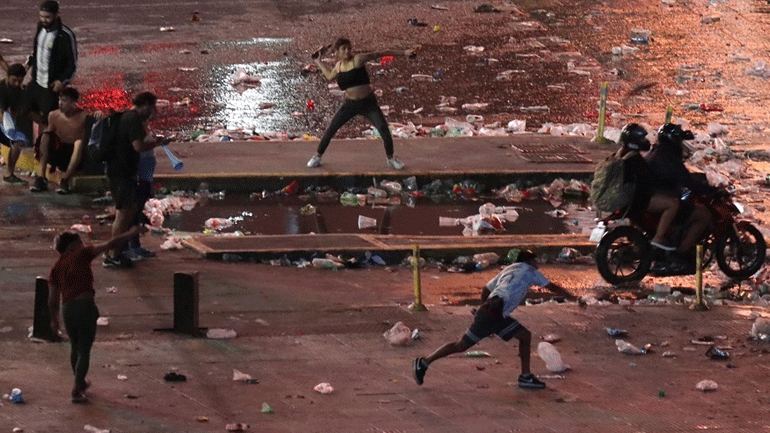 Χάος και επεισόδια στο Μπουένος Άιρες