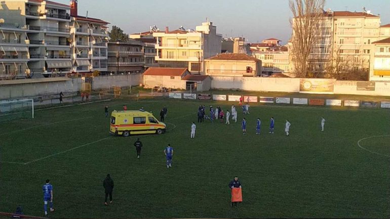 Σοβαρός τραυματισμός ποδοσφαιριστή σε αγώνα Γ’ Εθνικής