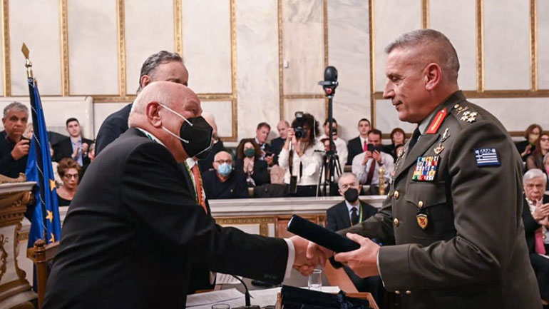Βράβευση των Ενόπλων Δυνάμεων από την Ακαδημία Αθηνών
