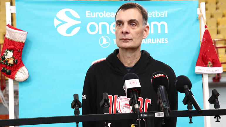 Μπαρτζώκας: «Αν σκεφτούμε από τώρα τον Παναθηναϊκό, θα χάσουμε από τον Ερυθρό Αστέρα»