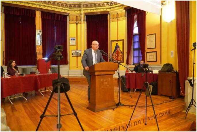 O Διευθυντής της Μεγάλης του Γένους Σχολής, Δημήτριος Ζώτος