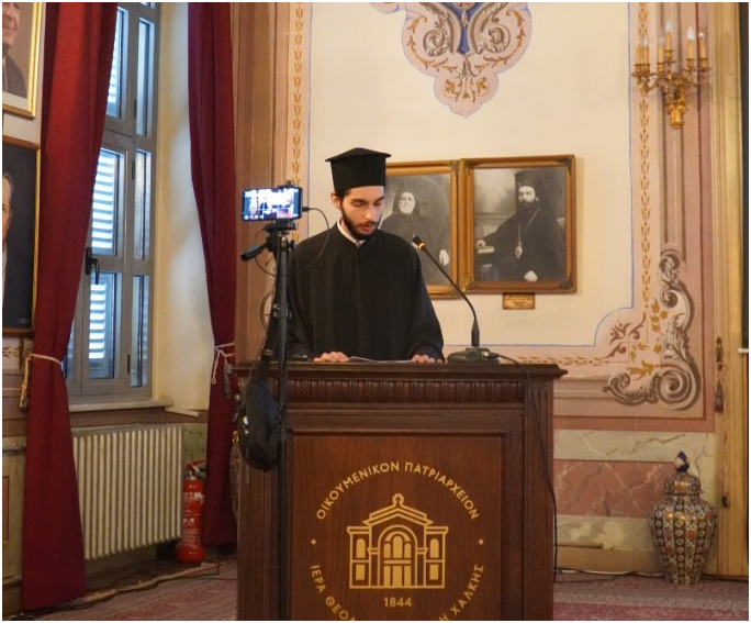 Ο Ιερολογιώτατος Διάκονος κ. Μελέτιος