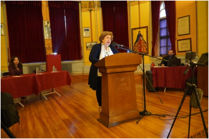 Η Ομ. Καθηγήτρια και πρώην Πρύτανις του Παντείου Πανεπιστημίου, Ισμήνη Κριάρη