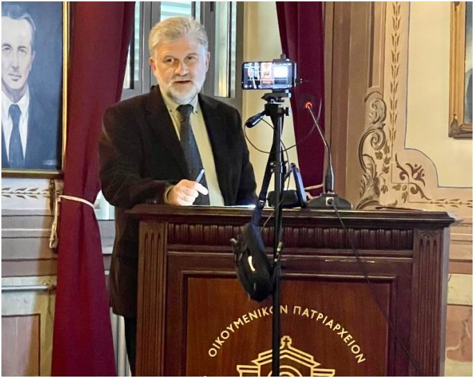 Ο Καθηγητής Θεολογίας Κωνσταντίνος Κορναράκης