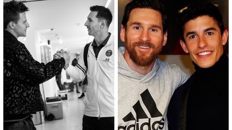 Οι Πρωταθλητές του MotoGP εξυμνούν τον Messi