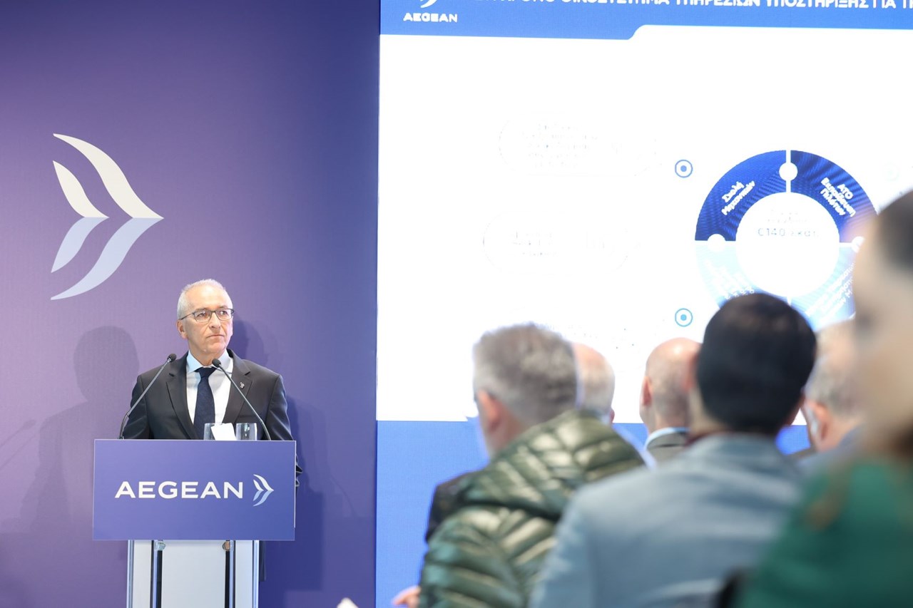 Ο Διευθύνων Σύμβουλος της AEGEAN, Δημήτρης Γερογιάννης