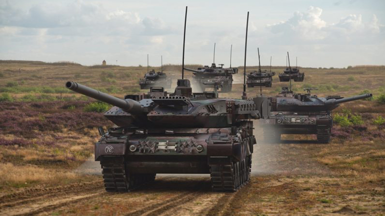 Η Γερμανία παρέδωσε σύγχρονα άρματα μάχης στην Τσεχία για την υποστήριξη της Ουκρανίας